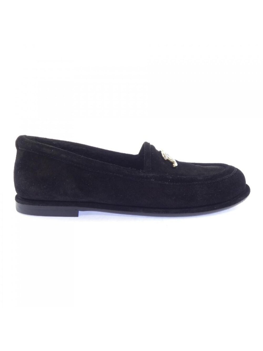 Chanel Moccasin Sneakers Black